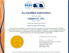 A2LA certification