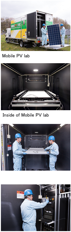 Mobile PV Lab Field Testing