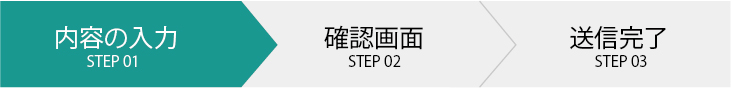 内容の入力 Step01